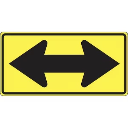 Accuform DIRECTION SIGN TWODIRECTION LARGE FRW852RA FRW852RA